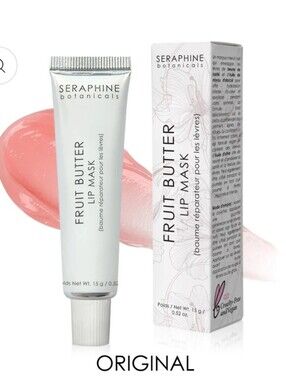 Seraphine Botanicals Fruit Butter Lip Mask In Original BNIB